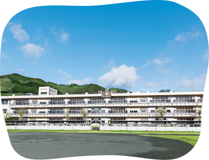 R高等学校校舎